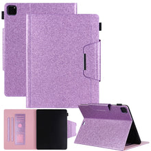Load image into Gallery viewer, Glitter Powder Horizontal Flip Leather Case with Holder &amp; Card Slot &amp; Photo Frame &amp; Wallet, For iPad Pro 12.9 2022 / 2021 / 2020 / 2018