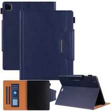 Load image into Gallery viewer, Solid Color Horizontal Flip Leather Case with Holder &amp; Card Slot &amp; Photo Frame &amp; Wallet, For iPad Pro 12.9 2022 / 2021 / 2020 / 2018