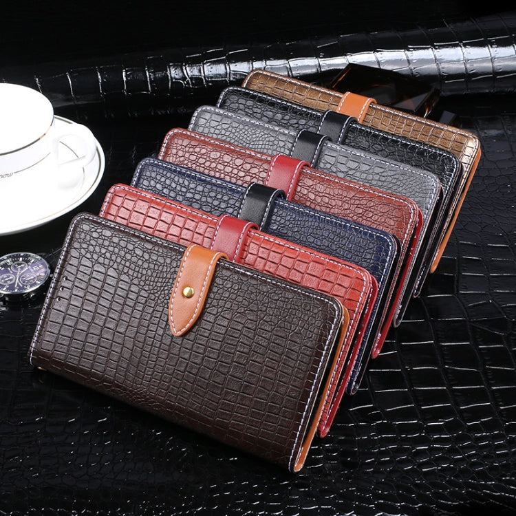 idewei Crocodile Texture Horizontal Flip Leather Case with Holder & Card Slots & Wallet, For Doogee N40 Pro, For Xiaomi Redmi 10, For Tecno Pova 2, For Vivo iQOO 8, For Vivo iQOO 8 Pro, For ZTE Blade A31