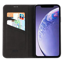 Load image into Gallery viewer, GEBEI Top-grain Leather Horizontal Flip Protective Case with Holder &amp; Card Slots