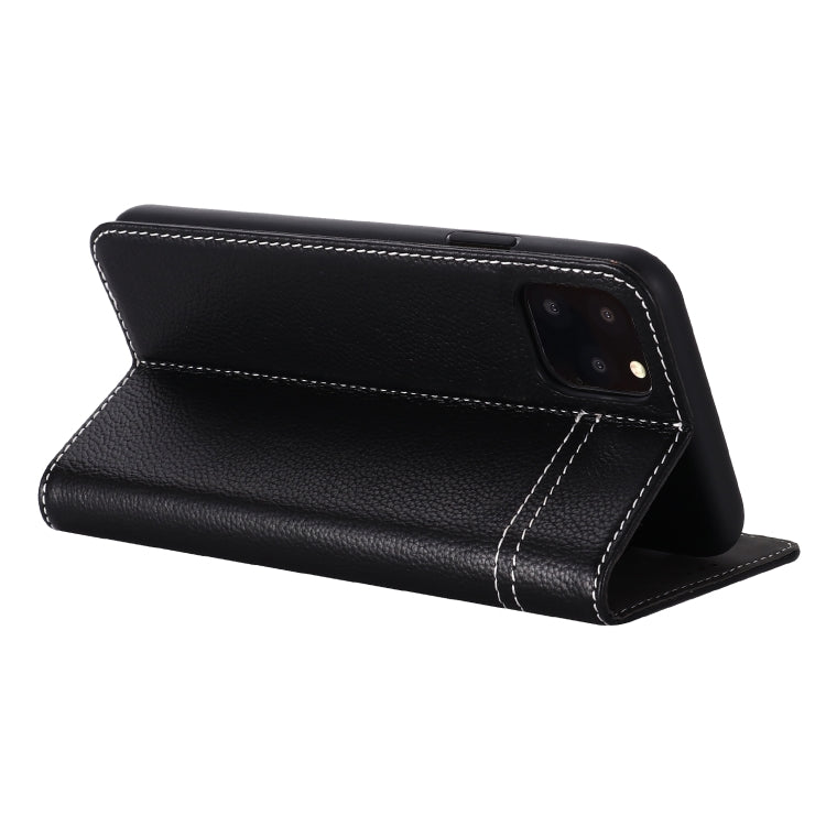 GEBEI Top-grain Leather Horizontal Flip Protective Case with Holder & Card Slots