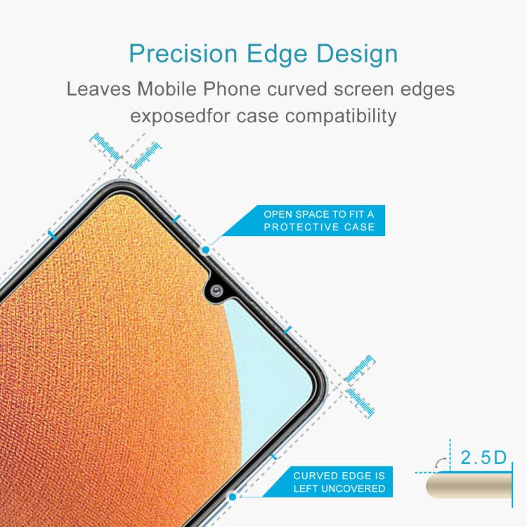 10 PCS 0.26mm 9H 2.5D Tempered Glass Film, For Samsung Galaxy A32 4G (10 PCS), For Samsung Galaxy A32 5G (10 PCS)