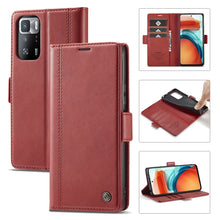 Load image into Gallery viewer, LC.IMEEKE Magnetic Buckle PU + TPU Horizontal Flip Leather Case with Holder &amp; Card Slots &amp; Wallet, For Xiaomi Redmi Note 10 Pro/Note 10 Pro Max