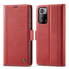 Load image into Gallery viewer, LC.IMEEKE Magnetic Buckle PU + TPU Horizontal Flip Leather Case with Holder &amp; Card Slots &amp; Wallet, For Xiaomi Redmi Note 10 Pro/Note 10 Pro Max