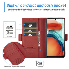 Load image into Gallery viewer, LC.IMEEKE Magnetic Buckle PU + TPU Horizontal Flip Leather Case with Holder &amp; Card Slots &amp; Wallet, For Xiaomi Redmi Note 10 Pro/Note 10 Pro Max