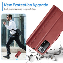 Load image into Gallery viewer, LC.IMEEKE Magnetic Buckle PU + TPU Horizontal Flip Leather Case with Holder &amp; Card Slots &amp; Wallet, For Xiaomi Redmi Note 10 Pro/Note 10 Pro Max