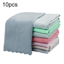 Load image into Gallery viewer, Non-Marking And Easy-To-Dry Fish Scale Rags Kitchen Cleaning Towels, Random Color Delivery, 5pcs, 10pcs, 20pcs