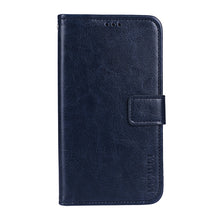 Load image into Gallery viewer, idewei Crazy Horse Texture Horizontal Flip Leather Case with Holder &amp; Card Slots &amp; Wallet, For iPhone 13 mini, For iPhone 13, For iPhone 13 Pro, For iPhone 13 Pro Max