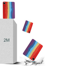 Load image into Gallery viewer, Rainbow Liquid Silicone + PC Shockproof Protective Case, For iPad Pro 12.9 inch 2020