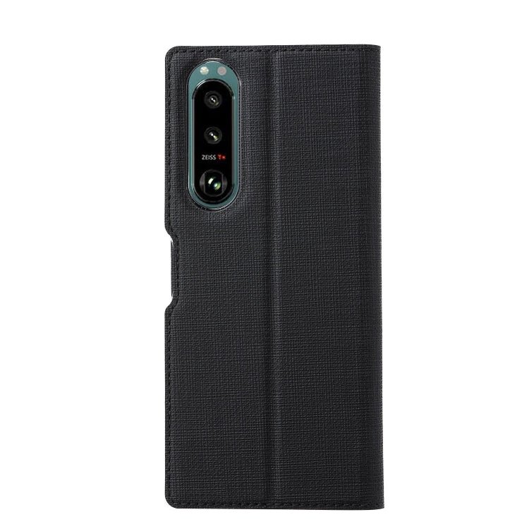 ViLi DMX Series Shockproof TPU + PU Leather Magnetic Attraction Horizontal Flip Case with Card Slot & Holder, For Sony Xperia 5 III, For Sharp Aquos R6