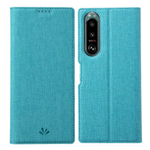 Load image into Gallery viewer, ViLi DMX Series Shockproof TPU + PU Leather Magnetic Attraction Horizontal Flip Case with Card Slot &amp; Holder, For Sony Xperia 5 III, For Sharp Aquos R6