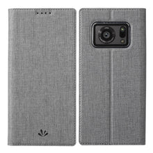 Load image into Gallery viewer, ViLi DMX Series Shockproof TPU + PU Leather Magnetic Attraction Horizontal Flip Case with Card Slot &amp; Holder, For Sony Xperia 5 III, For Sharp Aquos R6