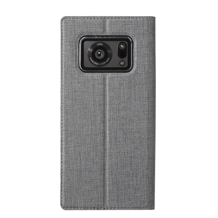 ViLi DMX Series Shockproof TPU + PU Leather Magnetic Attraction Horizontal Flip Case with Card Slot & Holder, For Sharp Aquos R6