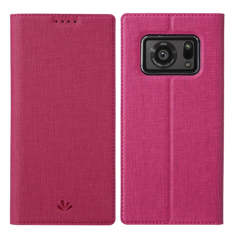 ViLi DMX Series Shockproof TPU + PU Leather Magnetic Attraction Horizontal Flip Case with Card Slot & Holder, For Sharp Aquos R6