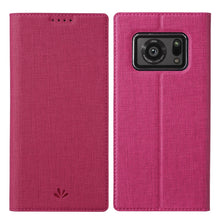 Load image into Gallery viewer, ViLi DMX Series Shockproof TPU + PU Leather Magnetic Attraction Horizontal Flip Case with Card Slot &amp; Holder, For Sharp Aquos R6