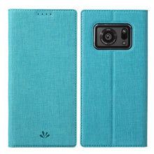 Load image into Gallery viewer, ViLi DMX Series Shockproof TPU + PU Leather Magnetic Attraction Horizontal Flip Case with Card Slot &amp; Holder, For Sharp Aquos R6