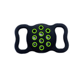 Pet Dog Cat Collar Dual-color Shockproof Silicone Protective Cover Case, For AirTag