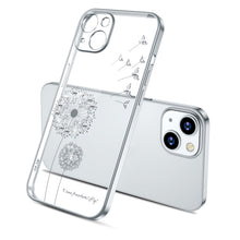 Load image into Gallery viewer, Electroplating Diamond Dandelion Pattern TPU Shockproof Protective Case, For iPhone 13 mini, For iPhone 13, For iPhone 13 Pro, For iPhone 13 Pro Max