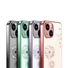 Load image into Gallery viewer, Electroplating Diamond Dandelion Pattern TPU Shockproof Protective Case, For iPhone 13 mini, For iPhone 13, For iPhone 13 Pro, For iPhone 13 Pro Max