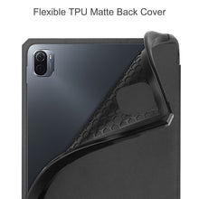 Load image into Gallery viewer, Custer Texture Horizontal Flip Leather Case with Three-folding Holder &amp; Sleep / Wake-up Function, For Xiaomi Pad 5 / 5 Pro