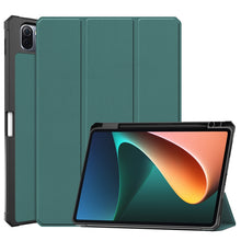 Load image into Gallery viewer, Custer Texture Horizontal Flip Leather Case with Three-folding Holder &amp; Sleep / Wake-up Function, For Xiaomi Pad 5 / 5 Pro