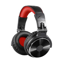 Load image into Gallery viewer, OneOdio Pro-10 Head-mounted Noise Reduction Wired Headphone with Microphone, Black Red, Black, Grey Khaki, Grey Blue, Blue, Rose Gold