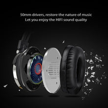 Load image into Gallery viewer, OneOdio Pro-10 Head-mounted Noise Reduction Wired Headphone with Microphone, Black Red, Black, Grey Khaki, Grey Blue, Blue, Rose Gold