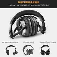 Load image into Gallery viewer, OneOdio Pro-10 Head-mounted Noise Reduction Wired Headphone with Microphone, Black Red, Black, Grey Khaki, Grey Blue, Blue, Rose Gold