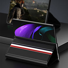 Load image into Gallery viewer, Lychee Texture PU Card Slot Leather Case with Holder, For Samsung Galaxy Z Fold2 5G, For Samsung Galaxy Z Fold3 5G