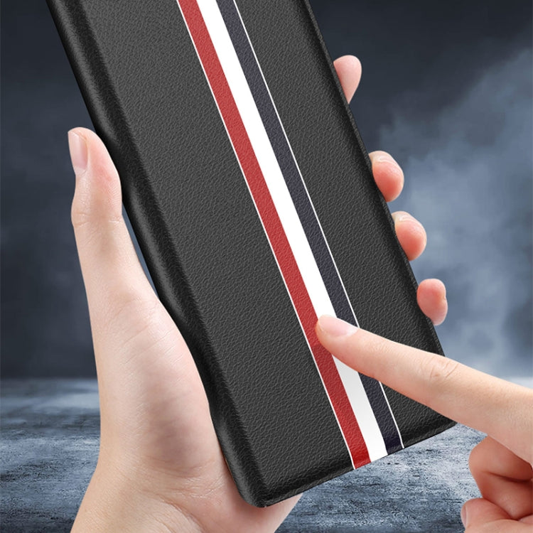 Lychee Texture PU Card Slot Leather Case with Holder, For Samsung Galaxy Z Fold2 5G, For Samsung Galaxy Z Fold3 5G