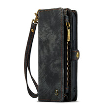 Load image into Gallery viewer, CaseMe-008 Detachable Multifunctional Horizontal Flip Leather Case with Card Slot &amp; Holder &amp; Zipper Wallet &amp; Photo Frame, For iPhone 13 Pro Max, For iPhone 13 Pro, For iPhone 13 mini, For iPhone 13