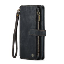 Load image into Gallery viewer, CaseMe-C30 PU + TPU Multifunctional Horizontal Flip Leather Case with Holder &amp; Card Slot &amp; Wallet &amp; Zipper Pocket, For iPhone 13 Pro Max, For iPhone 13 Pro, For iPhone 13, For iPhone 13 mini