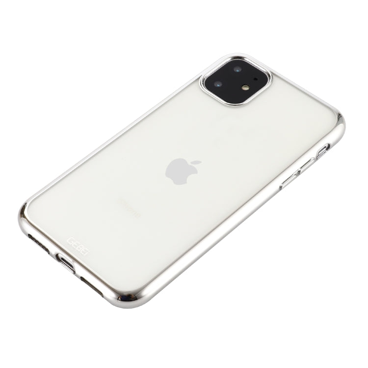 GEBEI Plating TPU Shockproof Protective Case, For iPhone 11, For iPhone 11 Pro, For iPhone 11 Pro Max
