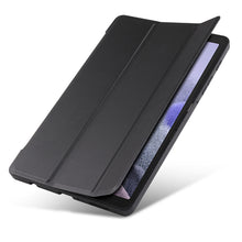 Load image into Gallery viewer, 3-folding Horizontal Flip Honeycomb TPU Shockproof + PU Leather Case with Holder, For Samsung Galaxy Tab A7 Lite T225