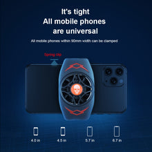 Load image into Gallery viewer, X-13 Snap-type Silent Cold Wind Mobile Phone Radiator for Mobile Phones within 90mm Width, X-13