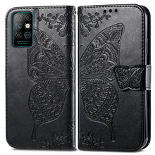 Load image into Gallery viewer, Butterfly Love Flowers Embossed Horizontal Flip Leather Case with Holder &amp; Card Slots &amp; Wallet &amp; Lanyard, For Infinix Note 8, For Infinix Note 10, For vivo IQOO Neo 3, For LG Velvet 2 Pro, For Motorola Edge 20 Pro, For OPPO Reno 6Z