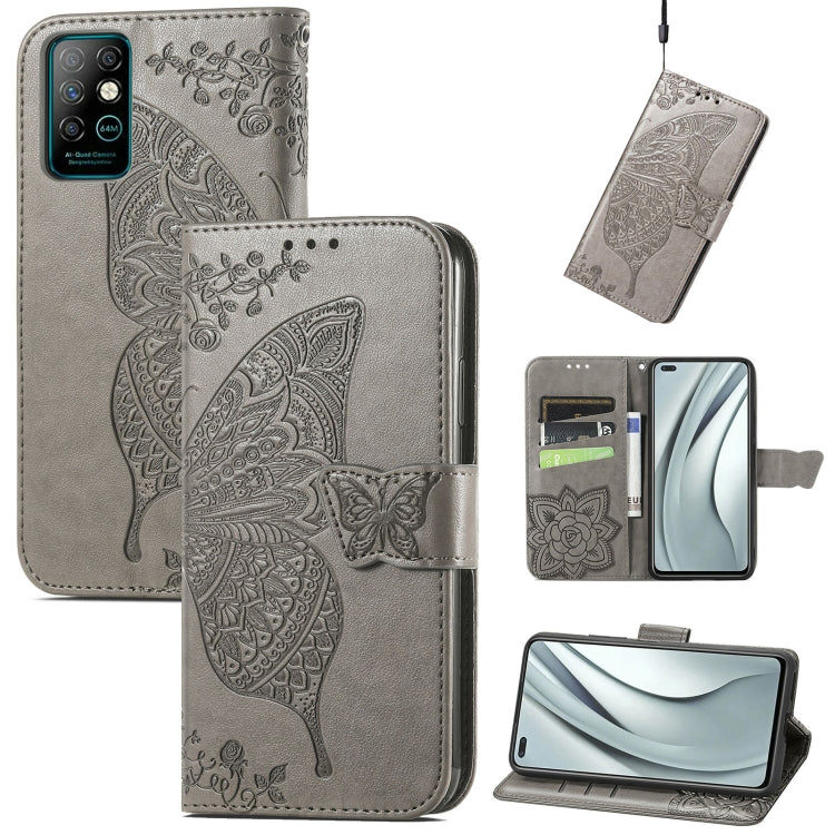 Butterfly Love Flowers Embossed Horizontal Flip Leather Case with Holder & Card Slots & Wallet & Lanyard, For Infinix Note 8, For Infinix Note 10, For vivo IQOO Neo 3, For LG Velvet 2 Pro, For Motorola Edge 20 Pro, For OPPO Reno 6Z