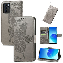 Load image into Gallery viewer, Butterfly Love Flowers Embossed Horizontal Flip Leather Case with Holder &amp; Card Slots &amp; Wallet &amp; Lanyard, For Infinix Note 8, For Infinix Note 10, For vivo IQOO Neo 3, For LG Velvet 2 Pro, For Motorola Edge 20 Pro, For OPPO Reno 6Z