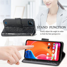 Load image into Gallery viewer, Butterfly Love Flowers Embossed Horizontal Flip Leather Case with Holder &amp; Card Slots &amp; Wallet &amp; Lanyard, For OPPO Realme C20, For vivo S7e, For vivo S10 / S10 Pro, For vivo V20 2021, For Wiko Y61, For Xiaomi Redmi 10