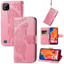 Load image into Gallery viewer, Butterfly Love Flowers Embossed Horizontal Flip Leather Case with Holder &amp; Card Slots &amp; Wallet &amp; Lanyard, For OPPO Realme C20, For vivo S7e, For vivo S10 / S10 Pro, For vivo V20 2021, For Wiko Y61, For Xiaomi Redmi 10