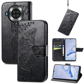 Butterfly Love Flowers Embossed Horizontal Flip Leather Case with Holder & Card Slots & Wallet & Lanyard, For CUBOT Note 20, For Nokia C01 Plus, For Nokia XR20, For Oukitel C21, For OnePlus Nord 2 5G, For ZTE Blade A51, For ZTE Blade A71