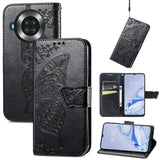 Butterfly Love Flowers Embossed Horizontal Flip Leather Case with Holder & Card Slots & Wallet & Lanyard, For CUBOT Note 20, For Nokia C01 Plus, For Nokia XR20, For Oukitel C21, For OnePlus Nord 2 5G, For ZTE Blade A51, For ZTE Blade A71