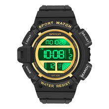 Load image into Gallery viewer, SANDA 2106 LED Digital Display Luminous Alarm Clock Men Outdoor Sports Electronic Watch