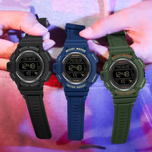 Load image into Gallery viewer, SANDA 2106 LED Digital Display Luminous Alarm Clock Men Outdoor Sports Electronic Watch