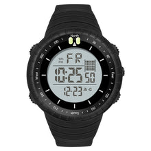Load image into Gallery viewer, SANDA 6071 Three-split Screen LED Digital Display Luminous Stopwatch Timing Multifunctional Men Sports Electronic Watch