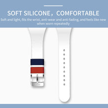 Load image into Gallery viewer, SANDA 6076 Simple Scale Round Dial Ladies Silicone Strap Quartz Watch