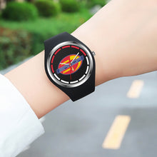 Load image into Gallery viewer, SANDA 6077 Simple Icon Round Dial Ladies Silicone Strap Quartz Watch