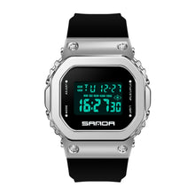 Load image into Gallery viewer, SANDA 9006 LED Digital Display Square Dial Sports Electronic Watch for Men and Women