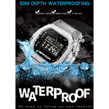 Load image into Gallery viewer, SANDA 9006 LED Digital Display Square Dial Sports Electronic Watch for Men and Women