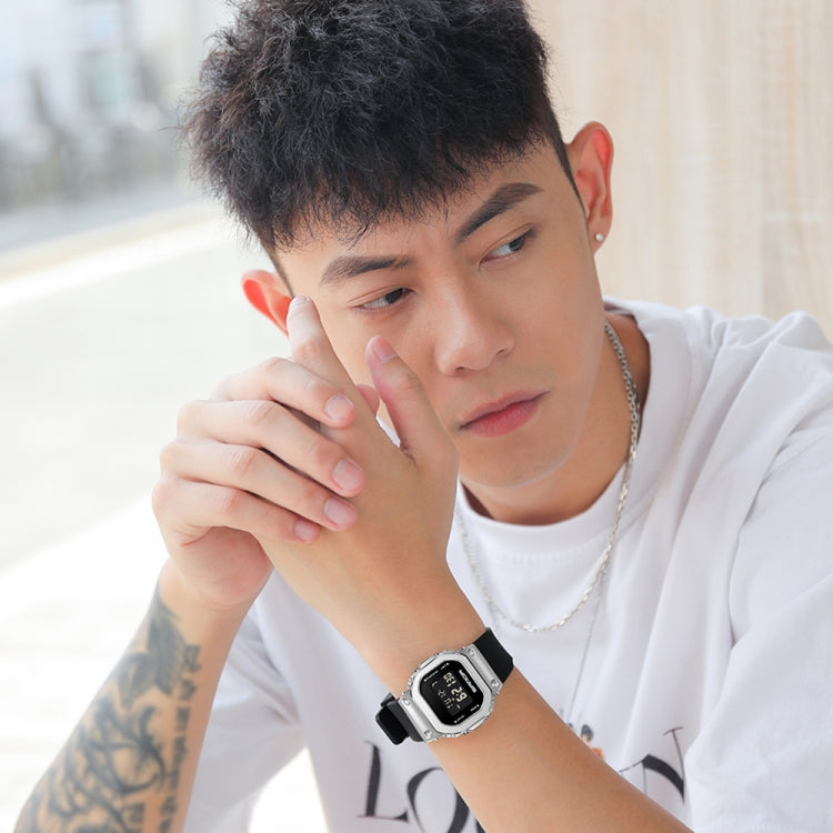 SANDA 9006 LED Digital Display Square Dial Sports Electronic Watch for Men and Women